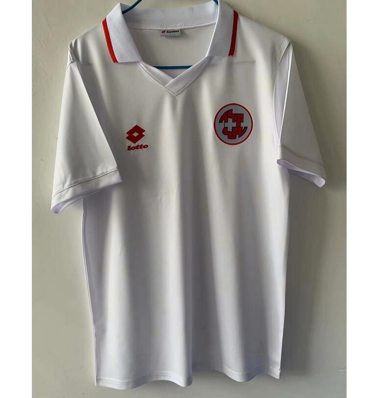 1994 Switzerland Retro Away Kit Soccer Jersey